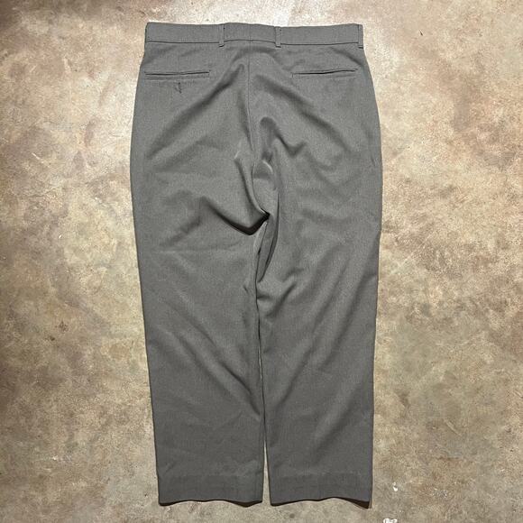 Vintage 70s Levi's Brown Action Slacks Pants Trousers 36x27 - Picture 3 of 4